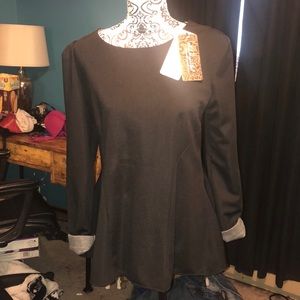 KD beautiful black dress shirt NWT